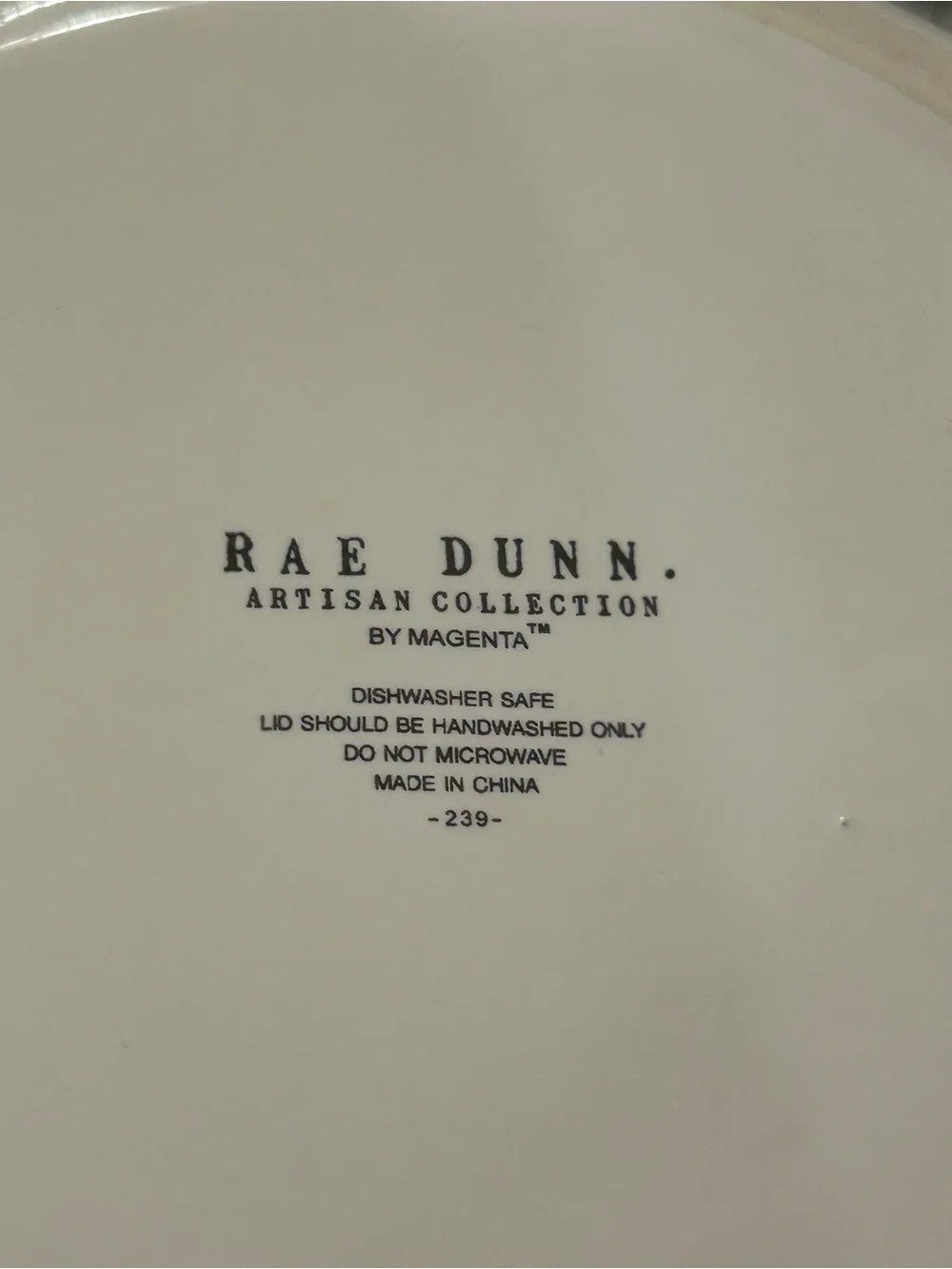 Rae Dunn adorable rae